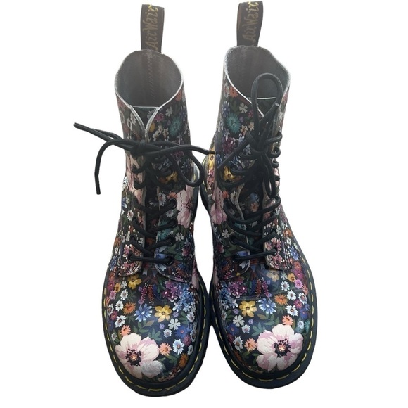 Dr Martens 1460 Pascal Floral Lace Up Boots in Wanderlust Size US 6 - Picture 4 of 16